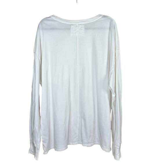 We The Free White Fade Into You Tee Long Sleeve Tee Shirt XL NWOT - Picture 4 of 13